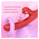 Vibrador con Golpeteo y Succión - Imagen 4