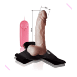 Arnes unisex con vibración 17cm