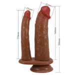 Dildo Doble realista Prettylove goran - Imagen 5