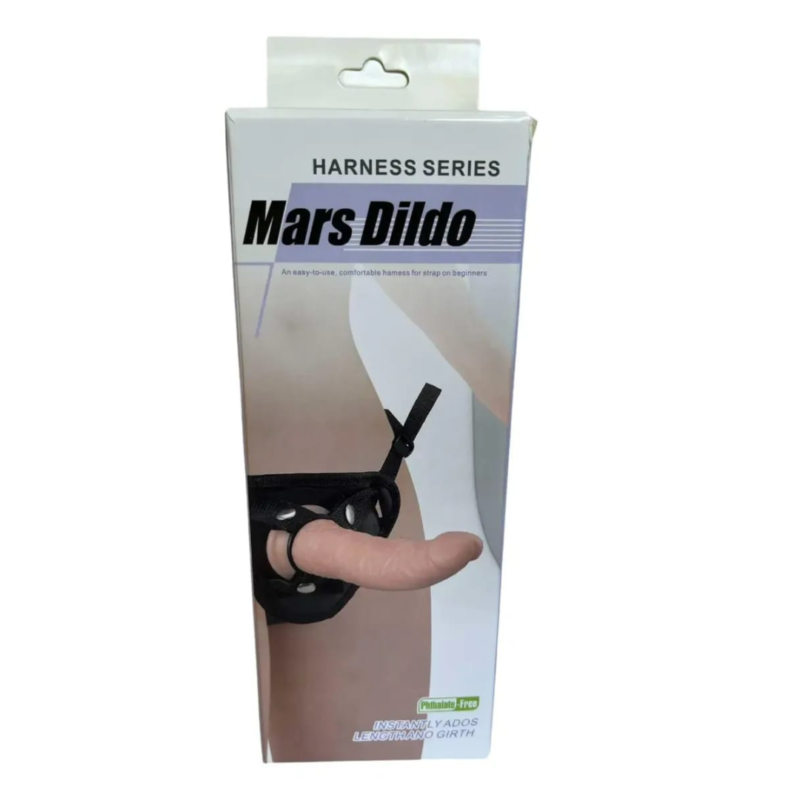 Arnés Con Dildo Sin Testiculos Mars 21cm