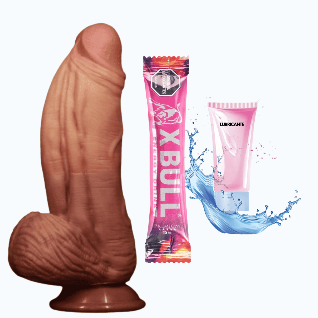 Kit Dildo 10″ Nature Cock Kit Dildo 10″ Nature Cock