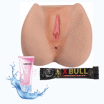 Kit Masturbador Vagina Ano en silicona