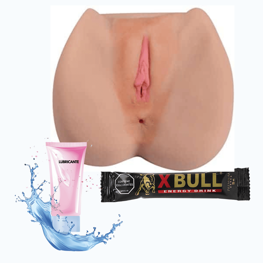 Kit Masturbador Vagina Ano en silicona Kit Masturbador Vagina Ano en silicona