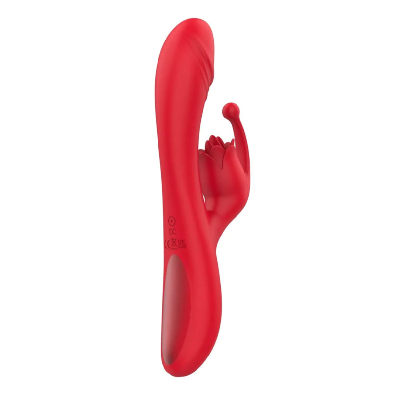 Vibrador Consolador Conejito Rosa Doble
