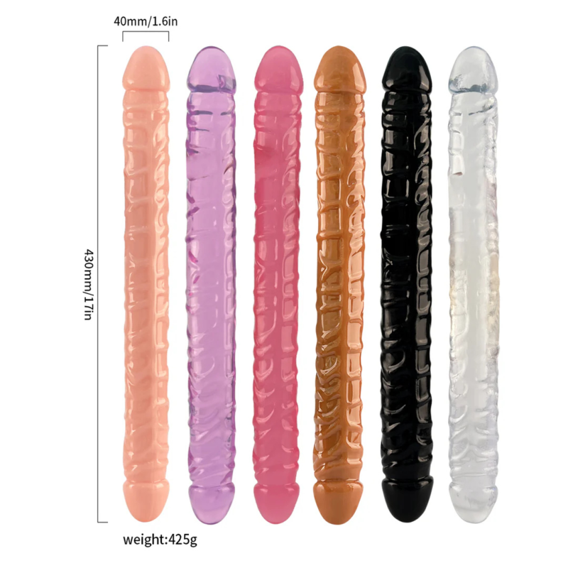 Dildo Doble Penetración 43cm