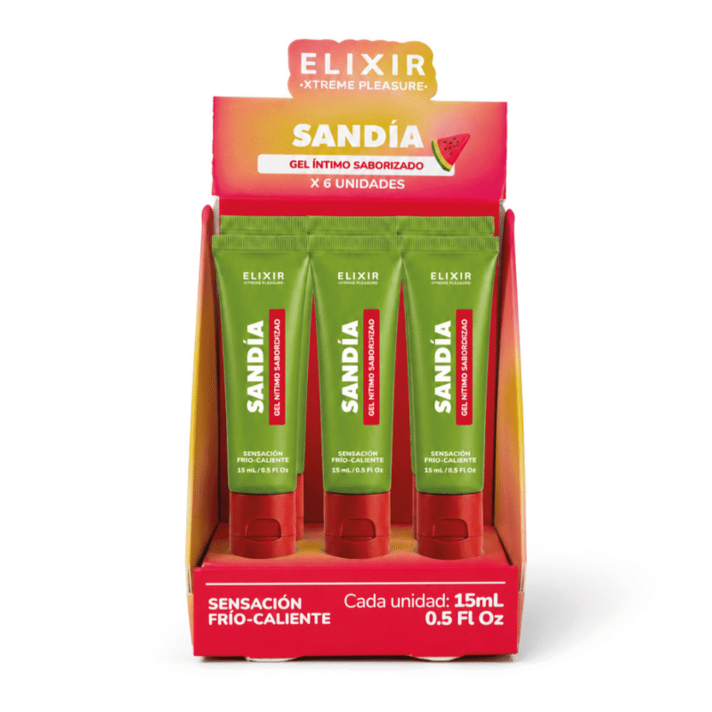 Lubricante Saborizado Sandía Elixir 15ml
