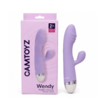 Vibrador Doble Wendy Morado