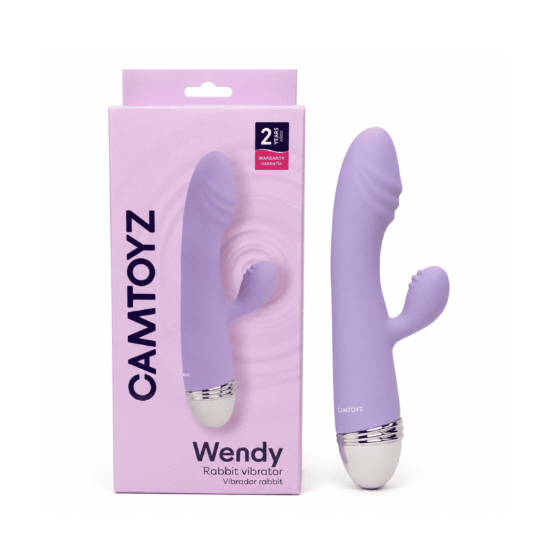 Vibrador Doble Wendy Morado