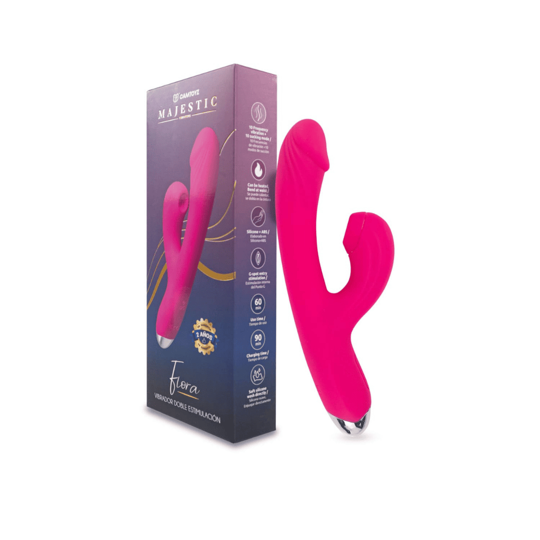Vibrador Doble Estimulación Flora Vibrador Doble Estimulación Flora
