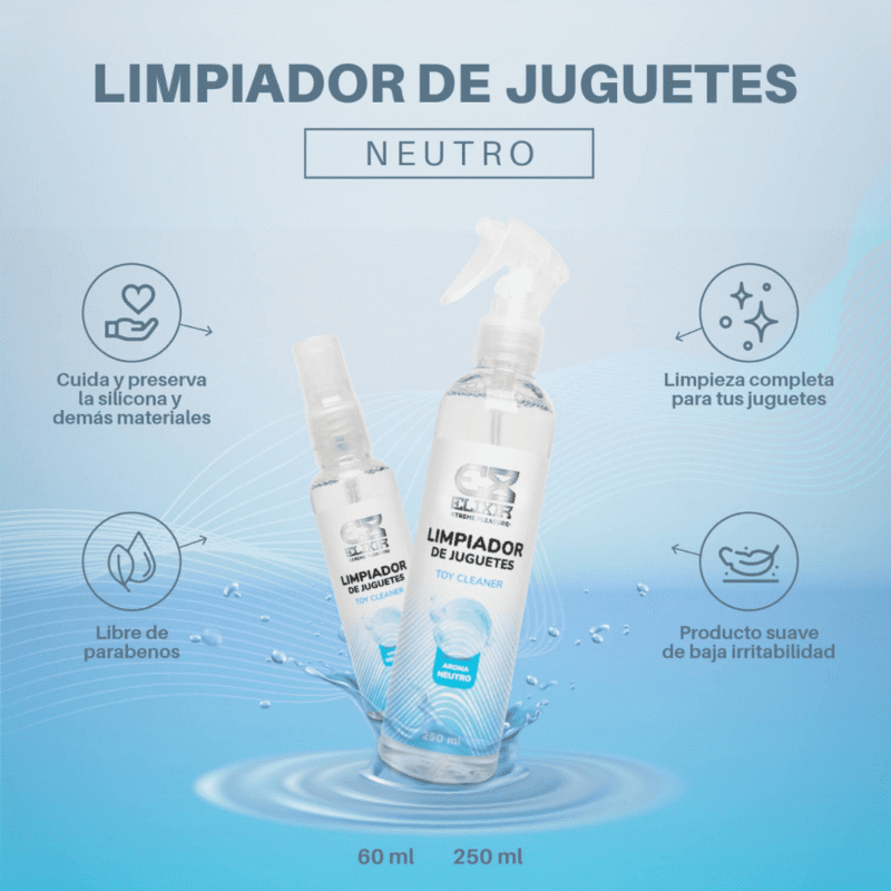 Limpiador De Juguetes Elixir Neutro 250 ml