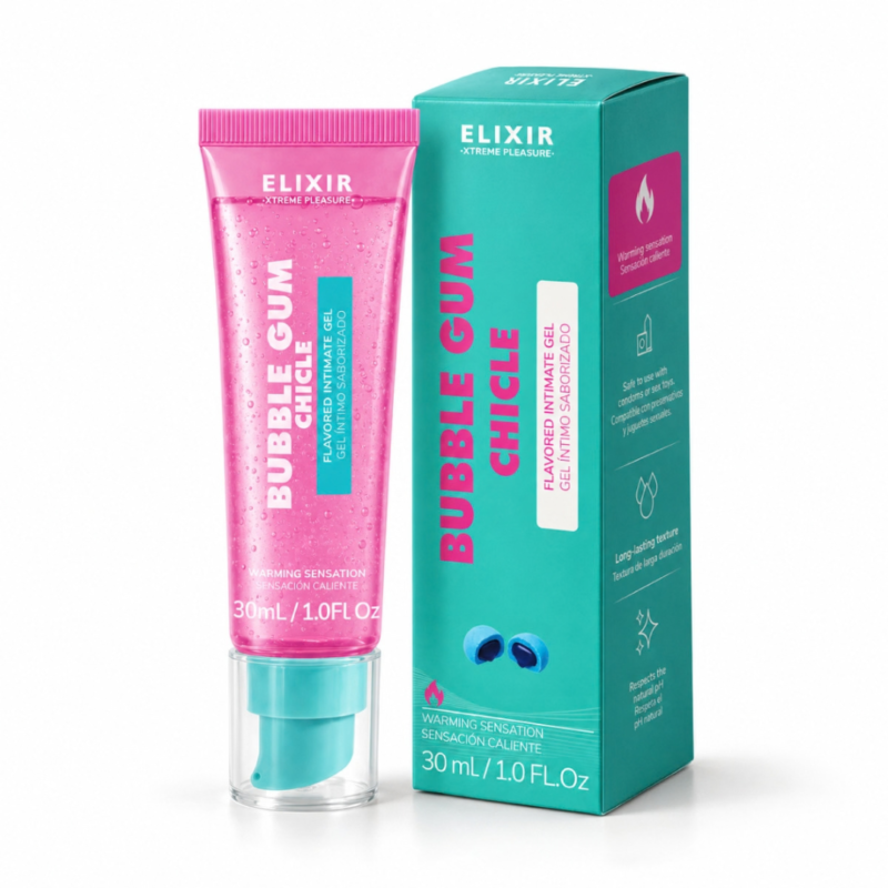 Lubricante Caliente Chicle Elixir 30ml
