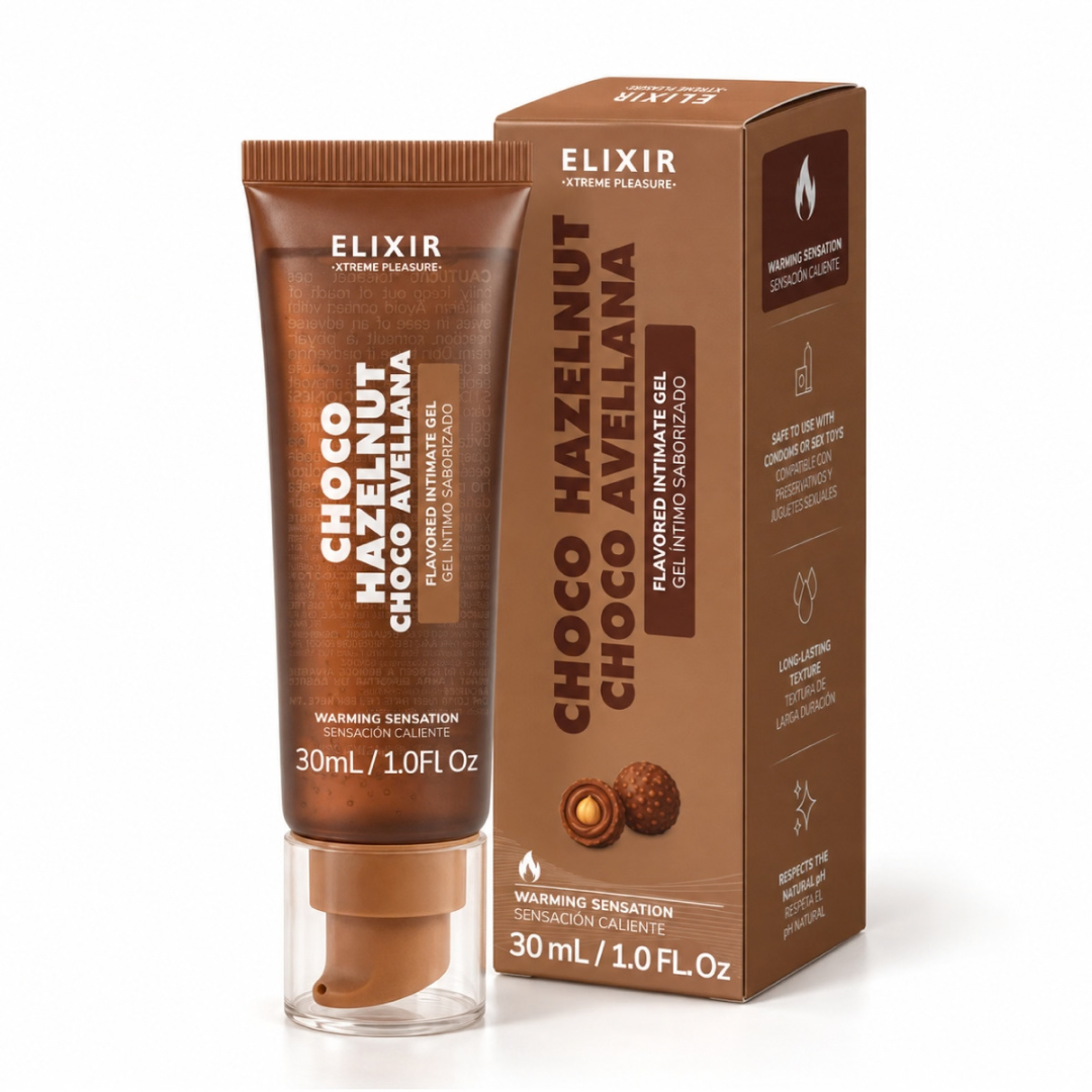 Lubricante Caliente Choco Avellana Elixir 30ml Lubricante Caliente Choco Avellana Elixir 30ml