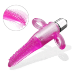 Vibrador Lengua Con Anillos Dedos
