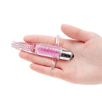 Vibrador Lengua Con Anillos Dedos