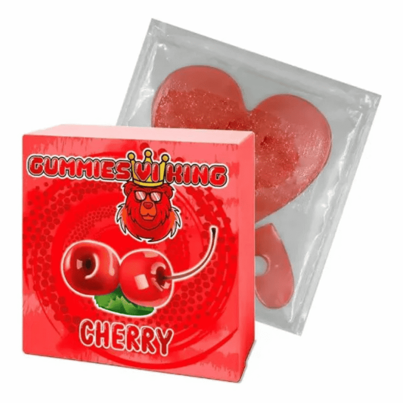 Lenceria Comestible Gummies Vi King Cereza